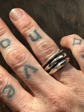 Load image into Gallery viewer, Sterling Temple Ring