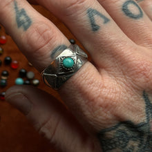 Load image into Gallery viewer, Turquoise Three’s A Charm Band