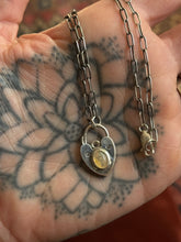 Load image into Gallery viewer, Opal Heart Lock