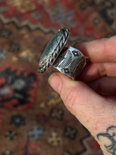 Load image into Gallery viewer, Wild Eyes Poseidon Variscite Ring