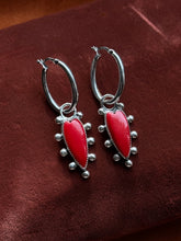 Load image into Gallery viewer, The Romanticizer Hoops