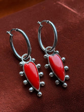 Load image into Gallery viewer, The Romanticizer Hoops