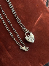 Load image into Gallery viewer, Opal Heart Lock