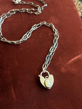 Load image into Gallery viewer, Opal Heart Lock