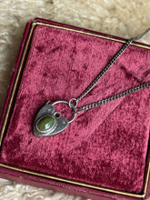 Load image into Gallery viewer, Opal Heart Lock Necklace