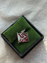 Load image into Gallery viewer, Vintage Sterling Bedford Flag Charm
