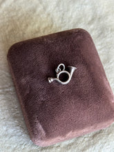 Load image into Gallery viewer, Vintage Sterling Silver French Horn Charm
