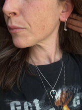 Load image into Gallery viewer, Tomahawk Charm Single Hoop
