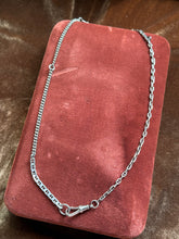 Load image into Gallery viewer, Mixed Mariner Bits and Piece Sterling Chain
