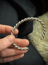 Load image into Gallery viewer, Sterling Silver Heavy Twist Cuff
