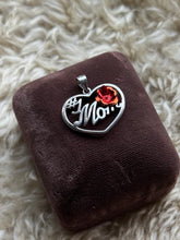 Load image into Gallery viewer, Vintage Sterling #1 Mom Pendant
