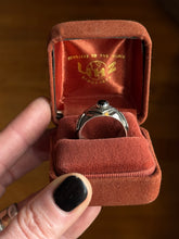 Load image into Gallery viewer, Sterling Silver &amp; Onyx Charmed Band
