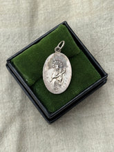 Load image into Gallery viewer, Vintage Sterling Silver Religious Charm
