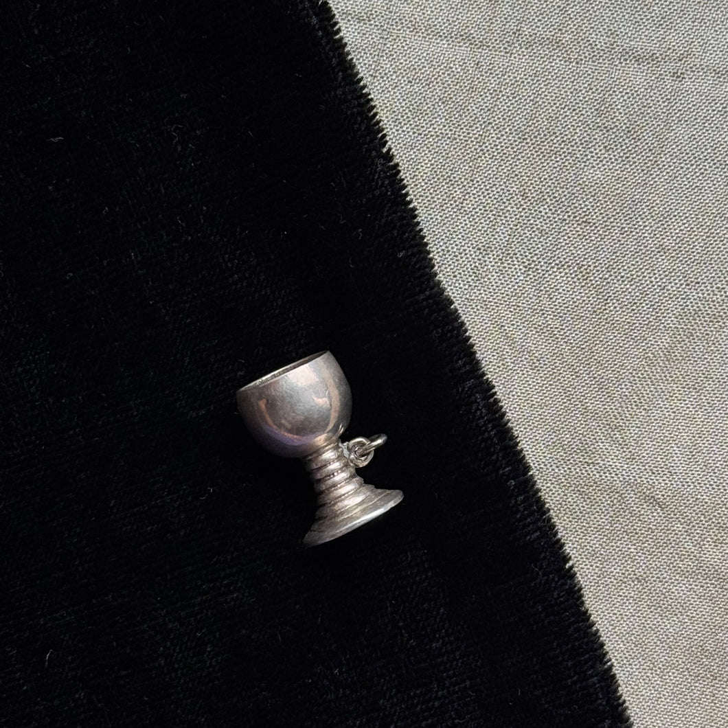 Vintage Sterling Silver Chalice Charm