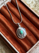 Load image into Gallery viewer, The Keep Close Sonoran Gold Oval Locket
