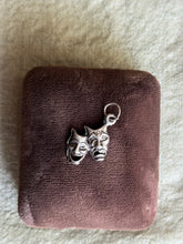 Load image into Gallery viewer, Vintage Sterling Silver Drama Masks Charm
