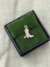 Load image into Gallery viewer, Vintage Sterling Silver Tiny Cowboy Boot Charm
