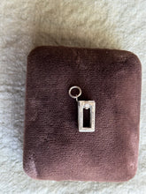 Load image into Gallery viewer, Vintage Sterling Silver Crate Charm
