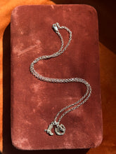 Load image into Gallery viewer, Vintage Sterling Silver Charm Cluster Necklace
