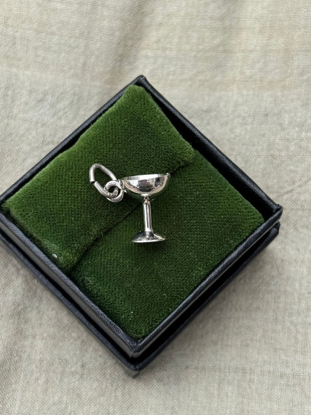 Vintage Sterling Silver Coup Charm