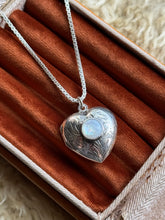 Load image into Gallery viewer, The Keep Close Mother of Pearl Heart Locket
