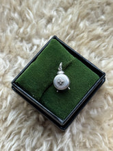 Load image into Gallery viewer, Vintage Sterling Silver Clock Charm
