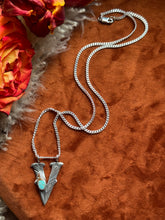 Load image into Gallery viewer, Royston Turquoise ‘V’ Tack Letter
