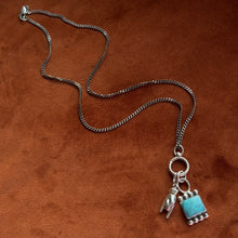 Load image into Gallery viewer, Metal Mano Amulet Necklace
