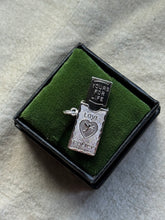 Load image into Gallery viewer, Vintage Sterling Silver ‘Love Policy’ Charm
