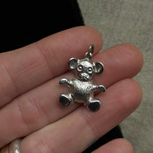 Load image into Gallery viewer, Vintage Sterling Silver Teddy Bear Charm
