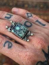 Load image into Gallery viewer, Four Pillars Star Fox Variscite Ring

