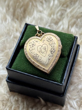 Load image into Gallery viewer, Vintage 10k Fill Engraved Locket
