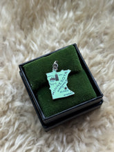 Load image into Gallery viewer, Vintage Sterling Silver Minnesota Charm
