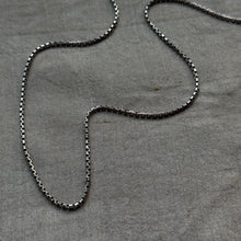 Load image into Gallery viewer, Vintage Sterling Silver Box Chain
