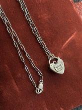 Load image into Gallery viewer, Opal Heart Lock
