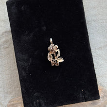 Load image into Gallery viewer, Vintage Sterling Silver Rose Pendant
