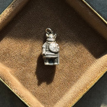 Load image into Gallery viewer, Vintage Sterling Silver Viking Charm
