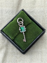 Load image into Gallery viewer, Vintage Sterling Silver Key Charm
