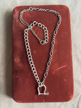 Load image into Gallery viewer, Sterling Silver Shackle Necklace
