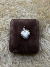 Load image into Gallery viewer, Vintage Sterling Silver Etched Hearts Forget Me Not
