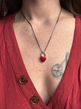 Load image into Gallery viewer, Rosarita Love Lock Necklace
