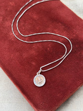 Load image into Gallery viewer, Vintage Sterling Silver St. Christopher Necklace
