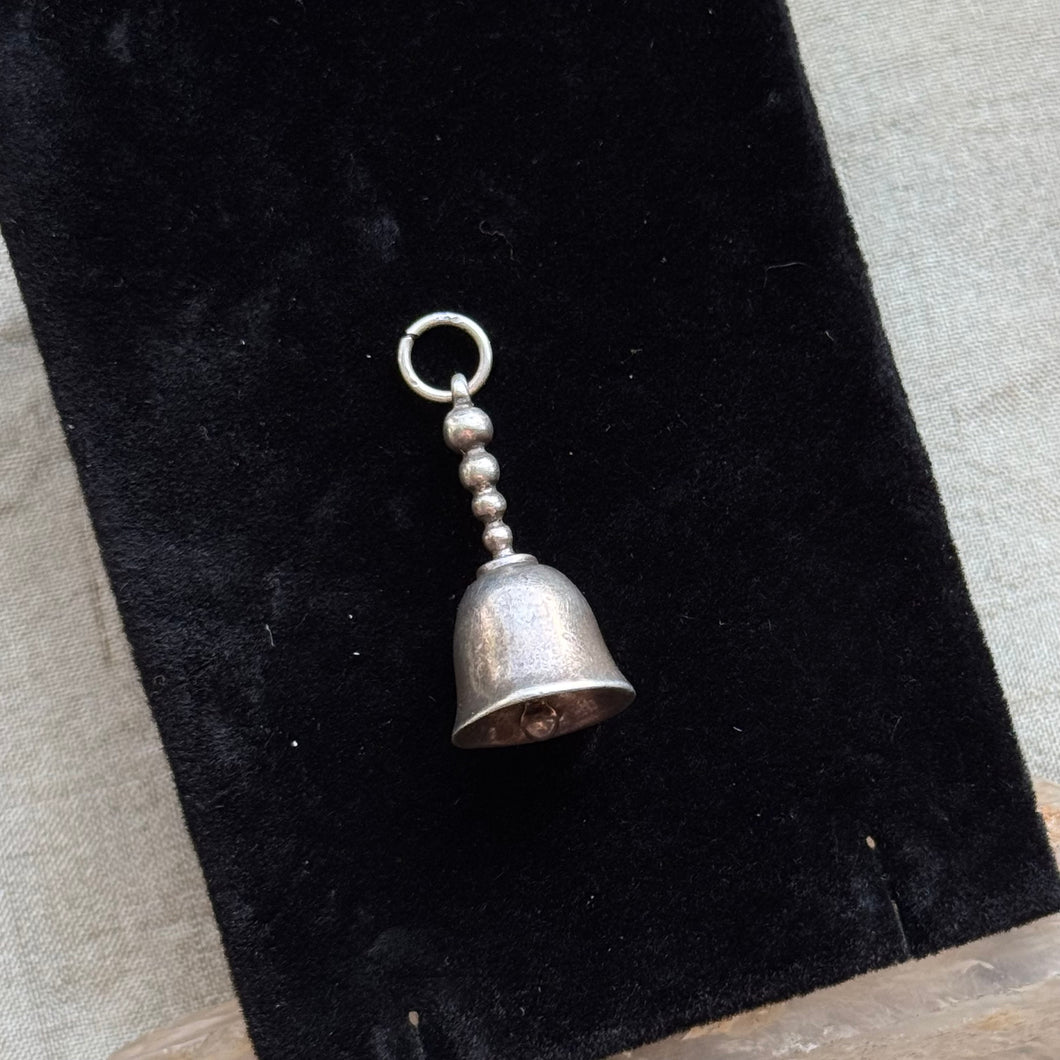 Vintage Sterling Bell Charm