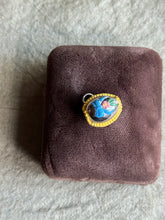 Load image into Gallery viewer, Vintage Sterling Silver Enamel Easter Egg Charm
