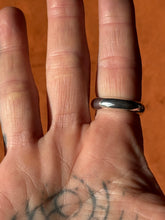 Load image into Gallery viewer, White River Turquoise Smokestack Ring
