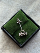 Load image into Gallery viewer, Vintage Sterling Silver Lawnmower Charm
