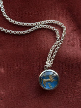Load image into Gallery viewer, Vintage Sterling Silver Sagittarius Necklace
