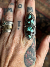 Load image into Gallery viewer, Moon River Stamped Ring
