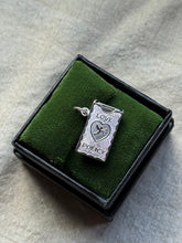 Load image into Gallery viewer, Vintage Sterling Silver ‘Love Policy’ Charm
