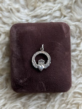Load image into Gallery viewer, Vintage Sterling Silver Claddagh Pendant

